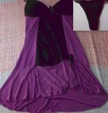 Camisola Roxo/Preto